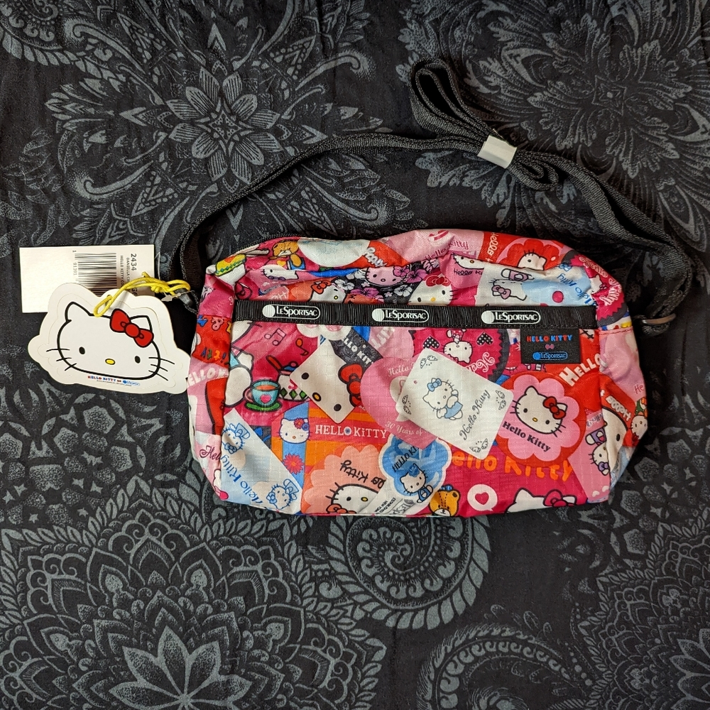 Hello Kitty x LeSportSac crossbody bag limited edition NWT